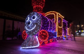 christmas decorations warsaw poland 320